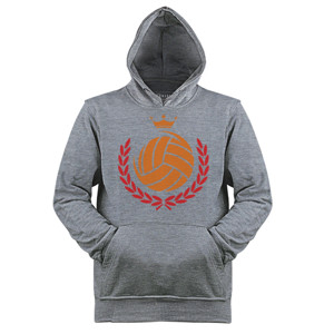 Jaket Hoodie Distro volley crown