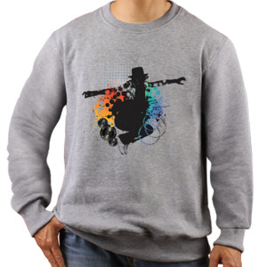 Jaket Sweater Distro set of flyer music