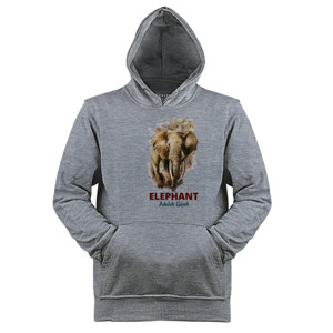 Jaket Hoodie gajah