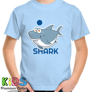 Kaos hiu biru