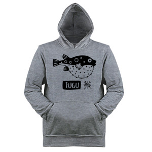 Jaket Hoodie Distro Fugu Funny