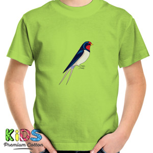 Kaos Kaos Anak Gambar Swallow