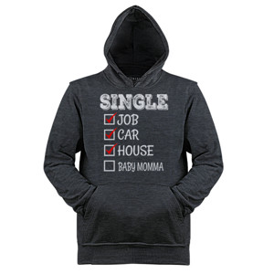 Jaket Hoodie Single