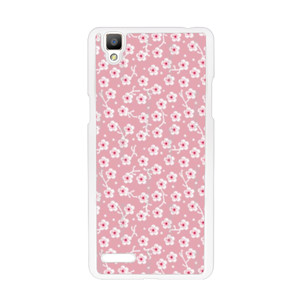 Pink and white flower pattern Casing HP