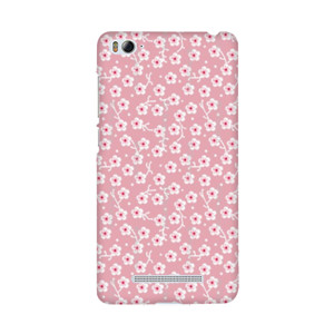 Pink and white flower pattern Casing HP