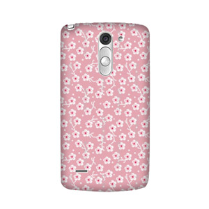 Pink and white flower pattern Casing HP