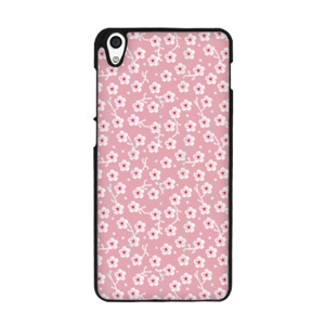 Pink and white flower pattern Casing HP