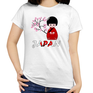 Kaos Boneka Japan
