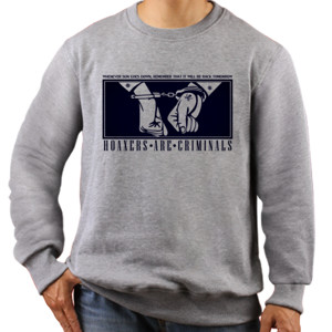 Jaket Sweater HOAXERS ARE CRIMINALS