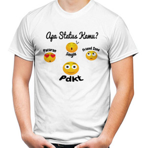Kaos Apa Status Kamu? Pdkt