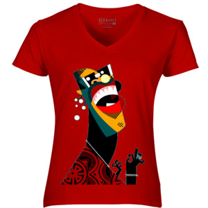 Kaos Kaos Cartoonize Art Stevie Wonder