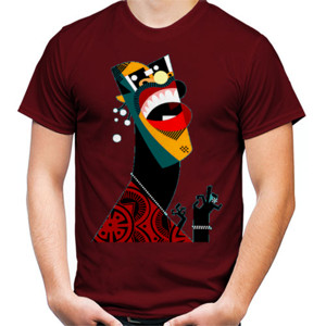 Kaos Kaos Cartoonize Art Stevie Wonder