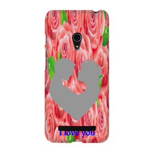 I love you (ganti nama dan foto) Casing HP