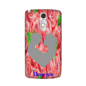 I love you (ganti nama dan foto) Casing HP