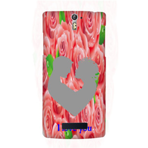 I love you (ganti nama dan foto) Casing HP