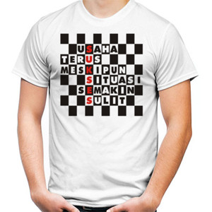 Kaos sukses series kotak catur