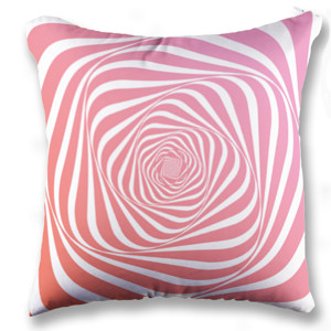 Bantal Spiral Pink Pillow