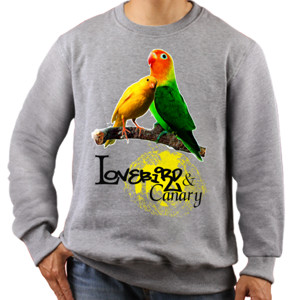 Jaket Sweater Gabungan Burung