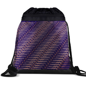 Tas Serut Batik Parang Curigo blue yelow