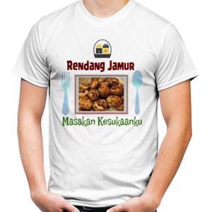 Kaos Rendang Jamur (Ganti photo masakan kesukaanmu)