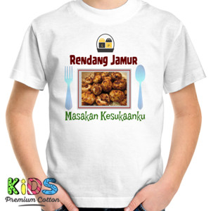 Kaos Rendang Jamur (Ganti photo masakan kesukaanmu)