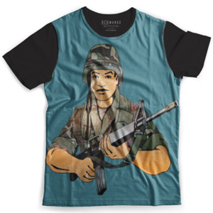 Kaos Fullprint Militer