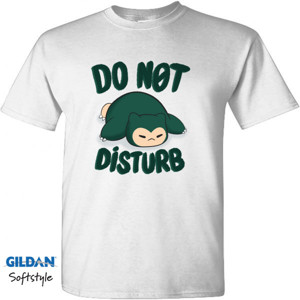 Kaos Clothudio - Snorlax Do Not Disturb