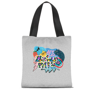 Tas Tote Fullprint fruity font