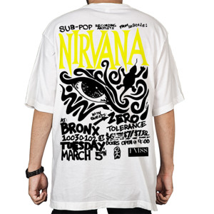 Kaos Oversize Nirvana