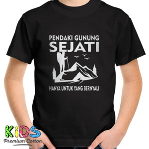 Kaos Pendaki Gunung Hobi Hiking