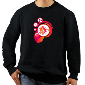 Jaket Sweater coffee cappuccino red