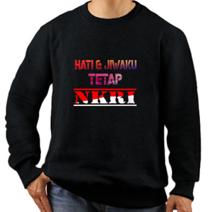 Jaket Sweater Hati & jiwaku tetap nkri