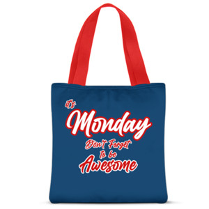 Tas Tote Fullprint The Monday