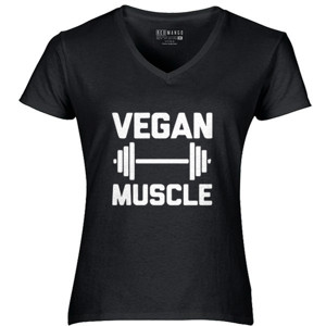 Kaos Baju Kaos Distro Vegan Muscle T-Shirt