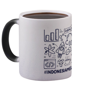 Mug Bunglon Magic Mug Melek Data