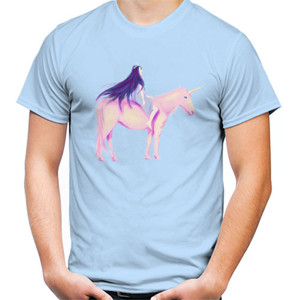 Kaos Pink Horse T-shirt