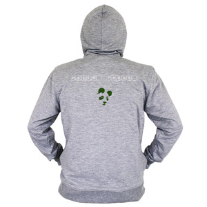 Hoodie Zipper kaos hello panda