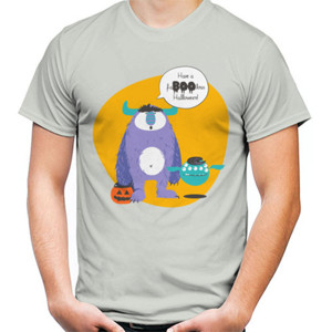 Kaos Halloween Boo