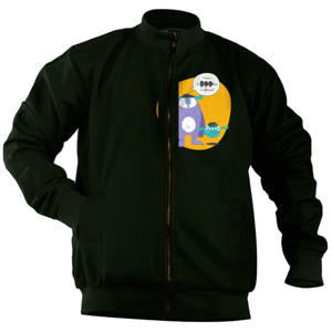 Jaket Bomber Halloween Boo