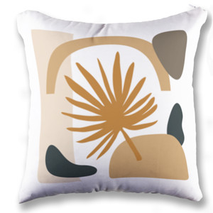 Bantal Abstract Leaf Shapes