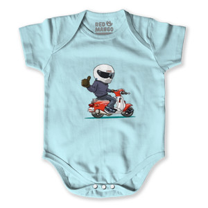 Baby Jumper Biker Red Vespa 