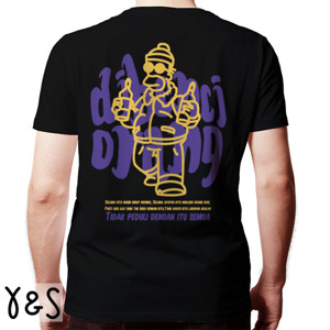 Kaos DISTROGRAPHIK : DIBENCI ORANG