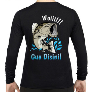 Kaos Humor Tukang Mancing | Fishing Humor | 2 Sided