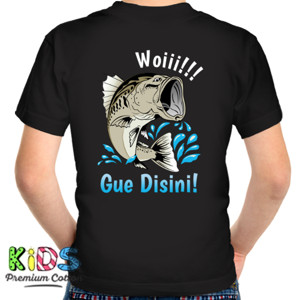 Kaos Humor Tukang Mancing | Fishing Humor | 2 Sided