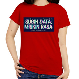 Kaos Sugih data , Miskin Rasa