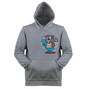 Jaket Hoodie Beaver Surfing