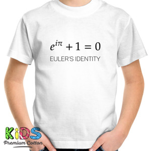 Kaos Eulers Identity (Terang) - Pria & Wanita