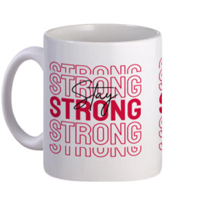 Mug Mug kata-kata Stay Strong