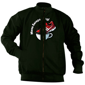 Jaket Bomber 003id Kopi dan Sepatu