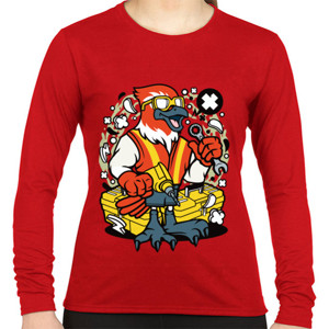 Kaos Pekerja Mekanik Burung